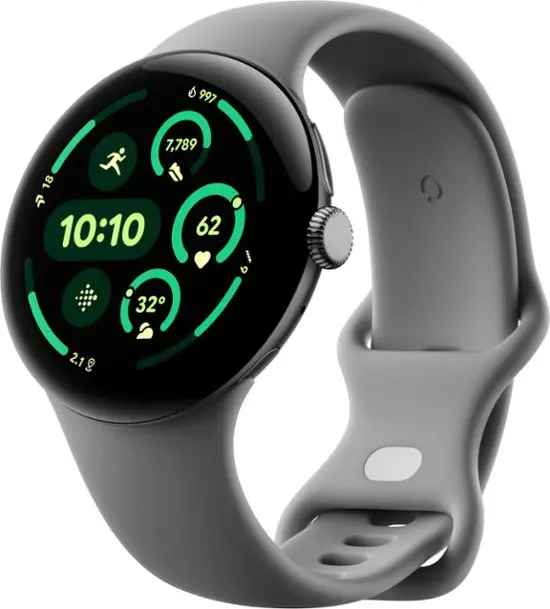 Google Pixel Watch 3 - Montre Connectée Android Performance Google Pixel Watch 3 sur un fond clair