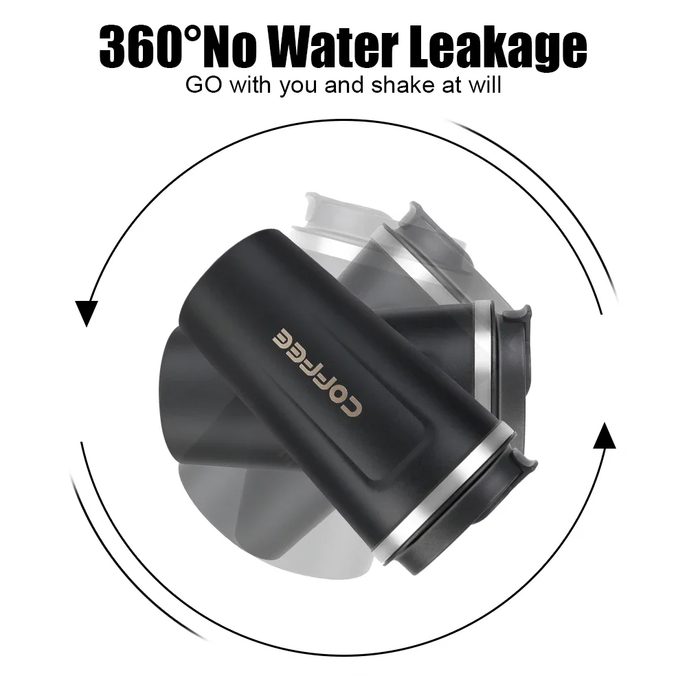 Mug Isotherme Intelligent 510ml - Affichage Température LED Voyage Gobelet thermique avec écran tactile affichant la température