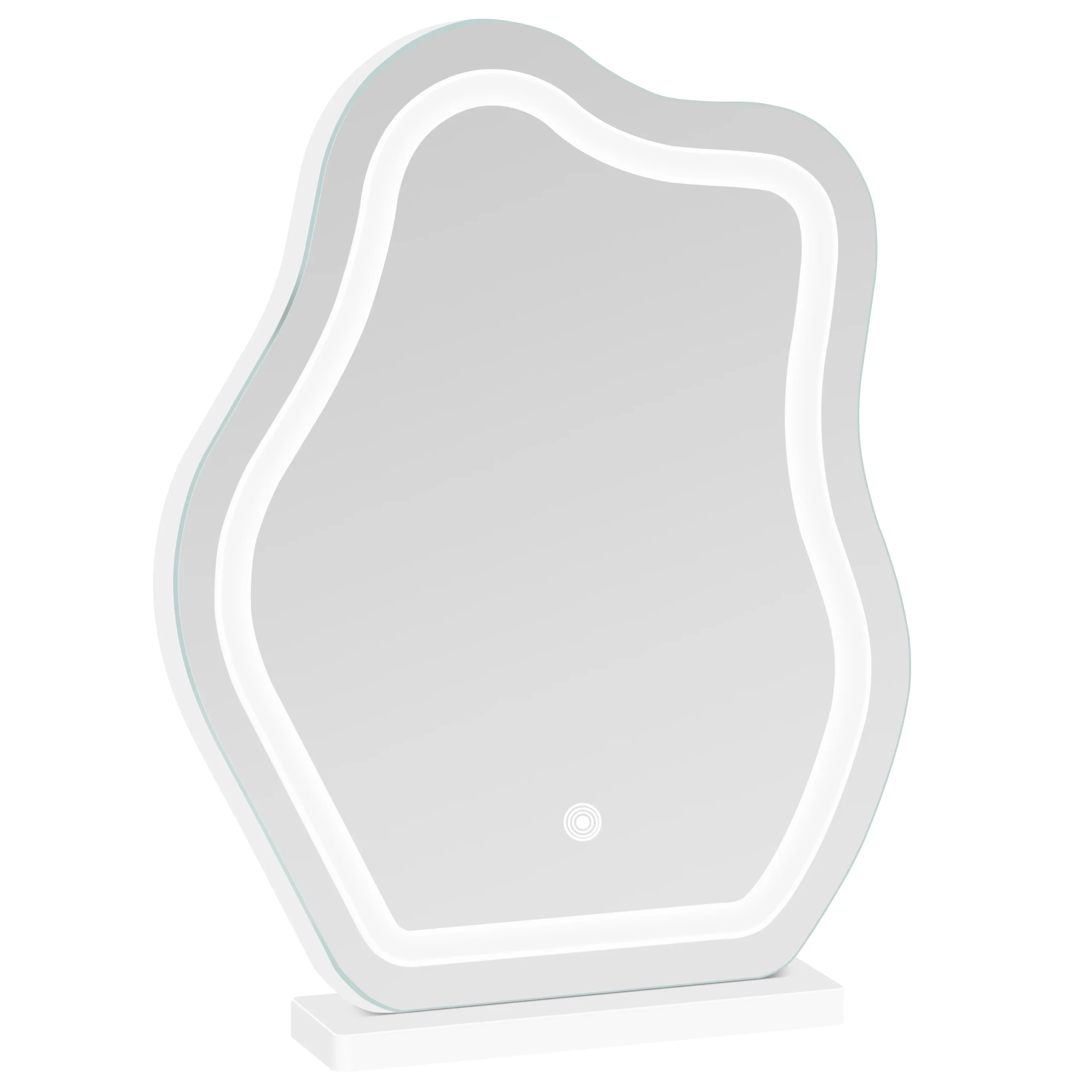 Miroir Maquillage LED Nuage - Lumière Dimmable 3 Couleurs Miroir maquillage LED avec différents modes d