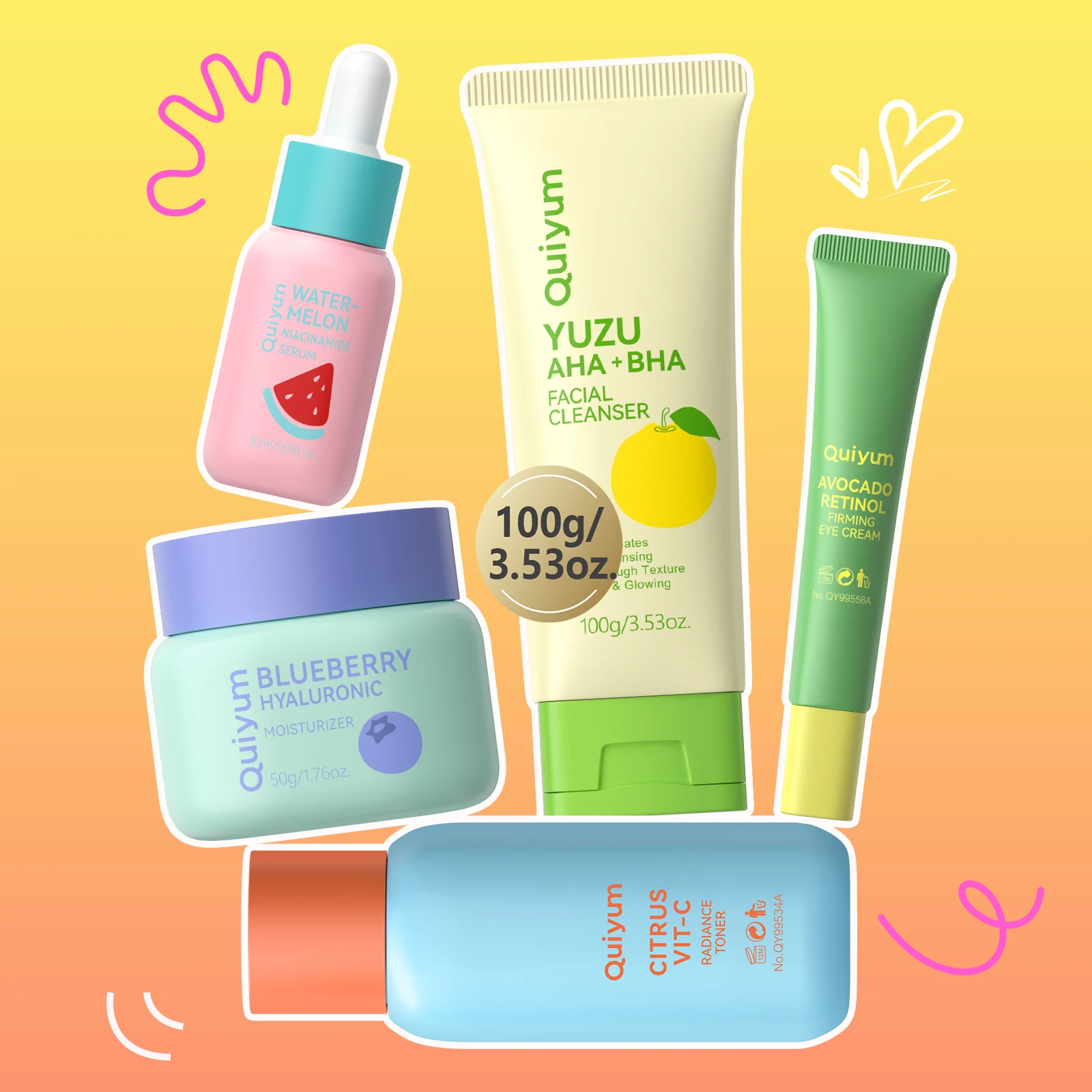 Sérum pastèque et crème yeux avocat