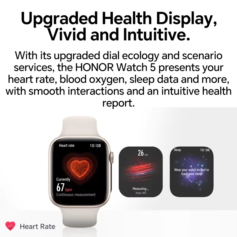 Longue autonomie de la batterie de la HONOR Watch 5