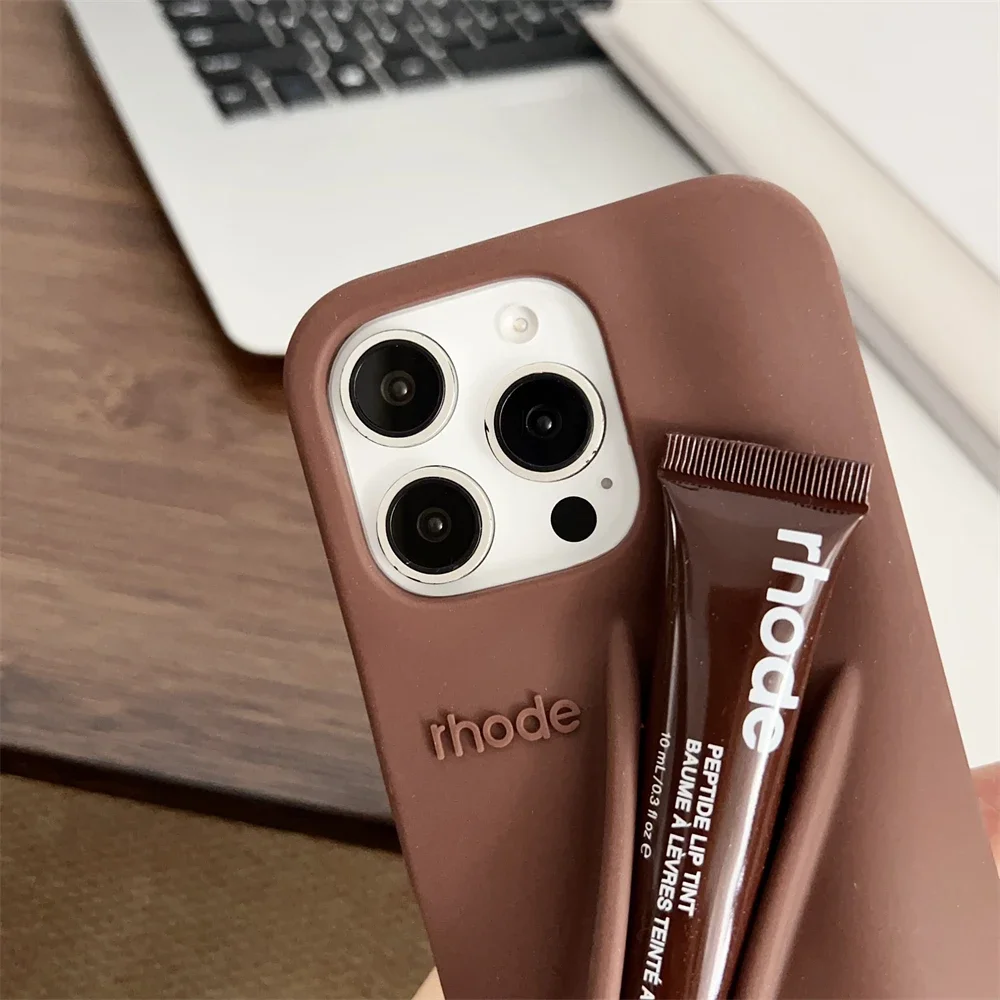 Coque Silicone Souple Rhode Porte-Rouge à Lèvres - Protection Anti-choc Détail de la protection de l