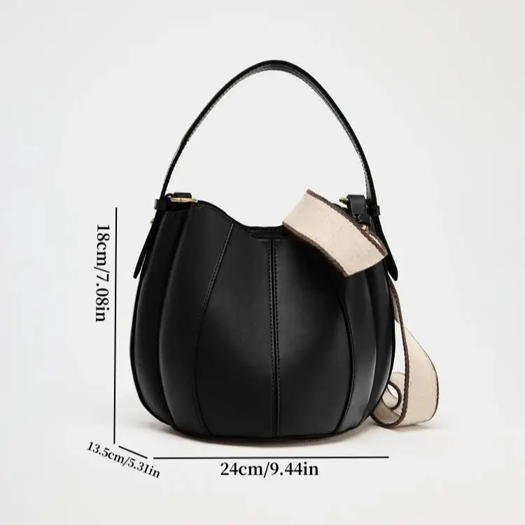 Détail du portefeuille amovible du sac seau