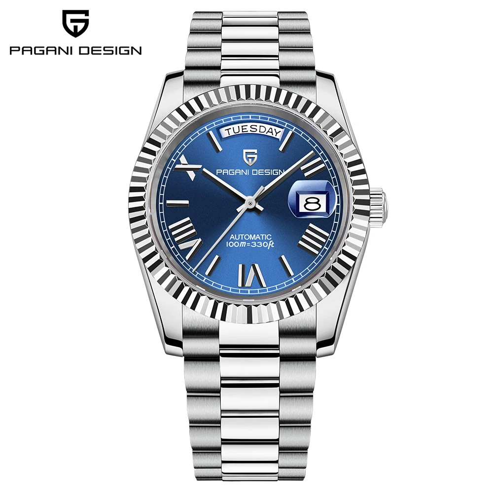 Montre Homme Automatique Luxe DD40 - Verre Saphir Acier 10 ATM Montre Pagani Design DD40 au poignet