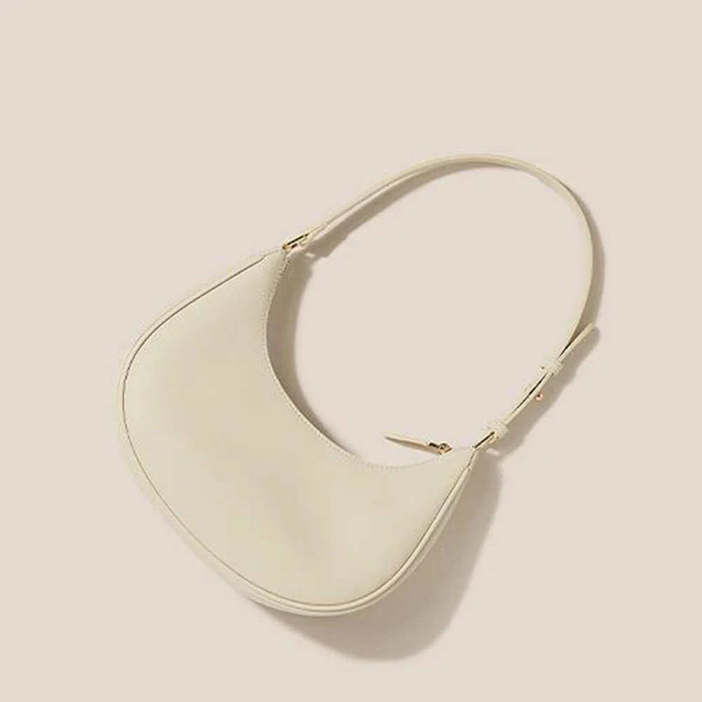 Sac à Main Femme Demi-Lune PU - Élégance Moderne & Pratique Sac à main femme demi-lune en cuir PU moderne