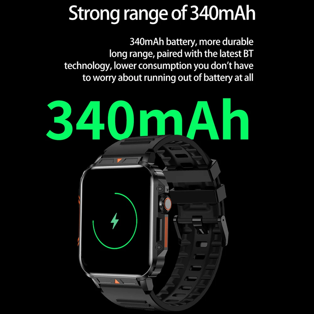 Montre connectée avec multiples cadrans et design moderne