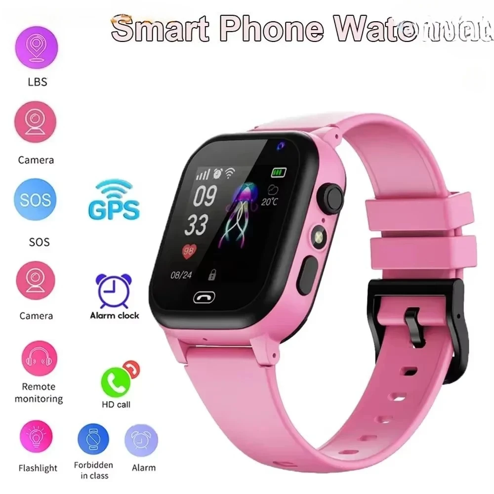 Enfant utilisant une montre connectée pour sa sécurité