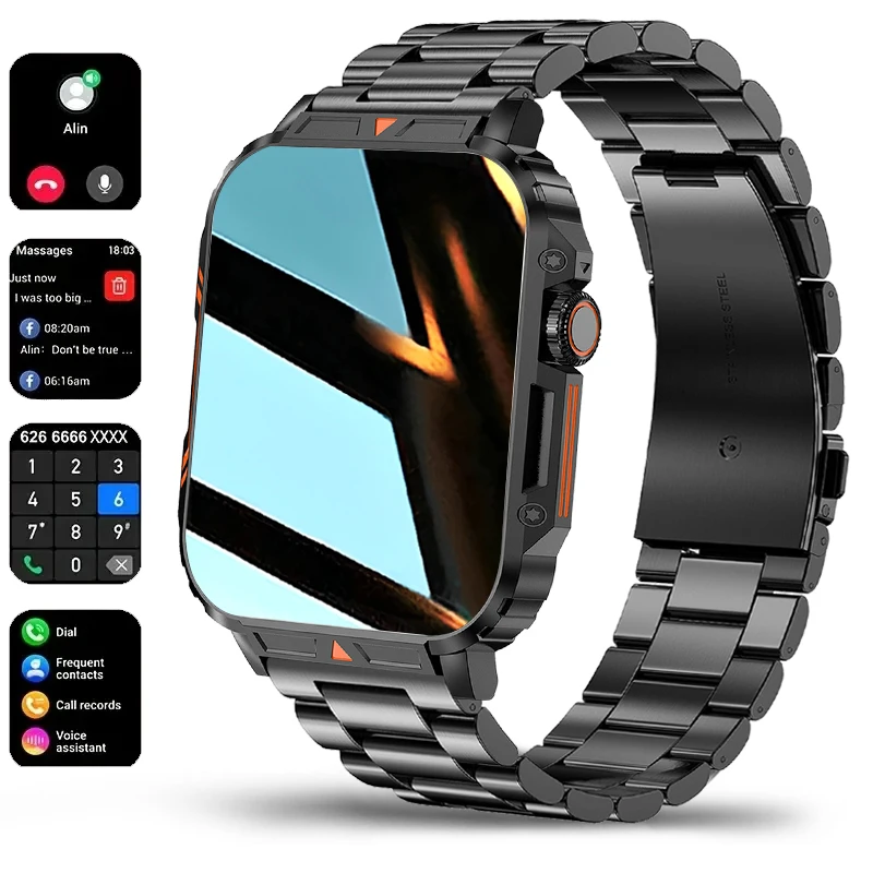 Montre connectée homme pour le sport et le fitness