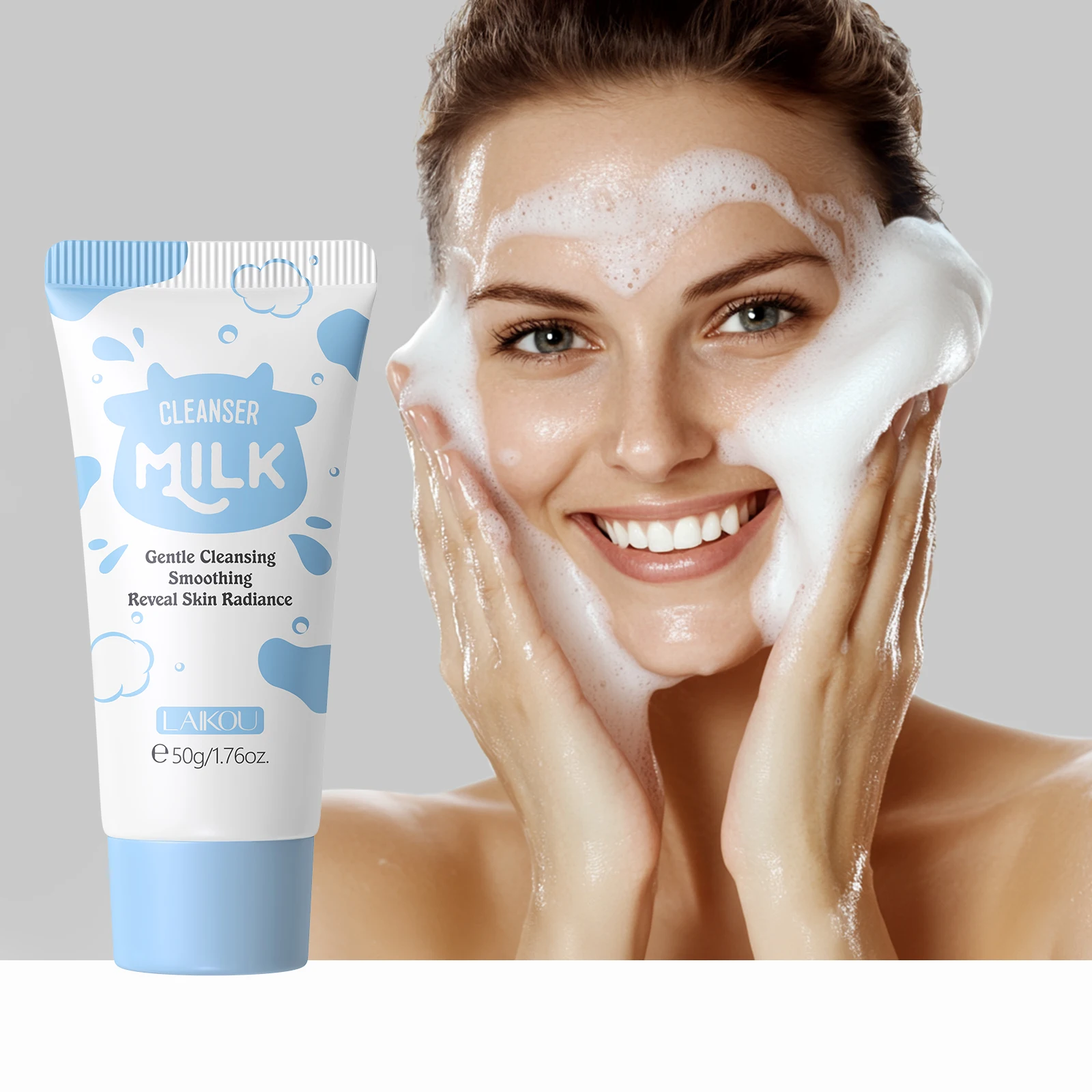 Ingrédients actifs du coffret LAIKOU: acide lactique, niacinamide, beurre de karité, acide hyaluronique