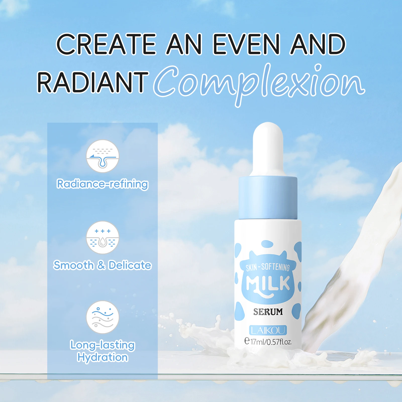 Le coffret de soins LAIKOU dans son emballage, présentant les trois produits en format voyage