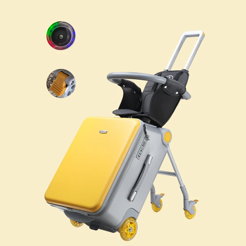 Valise enfant avec plusieurs enfants souriants