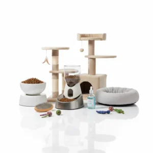 Chats (alimentation, accessoires, soins)