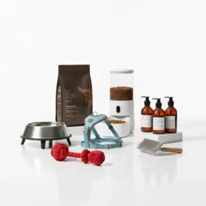 Chiens (alimentation, accessoires, soins)
