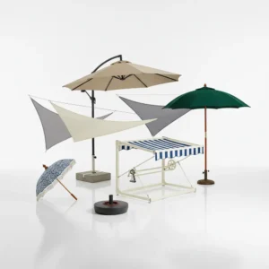 Parasols, Voiles d'ombrage & Tonnelles