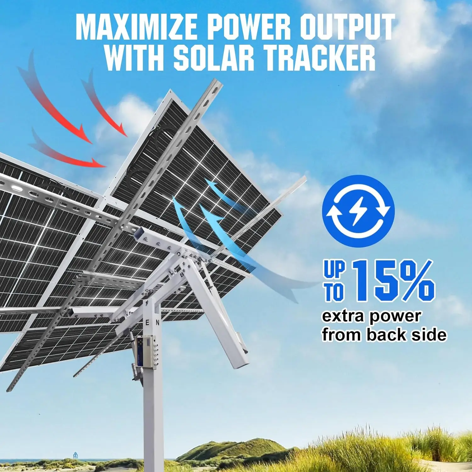 Détail des connecteurs MC4 du panneau solaire