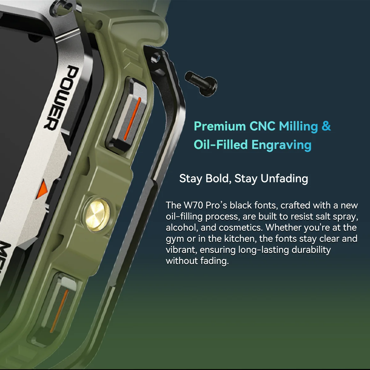 Interface utilisateur claire et intuitive de la Blackview W70 Pro