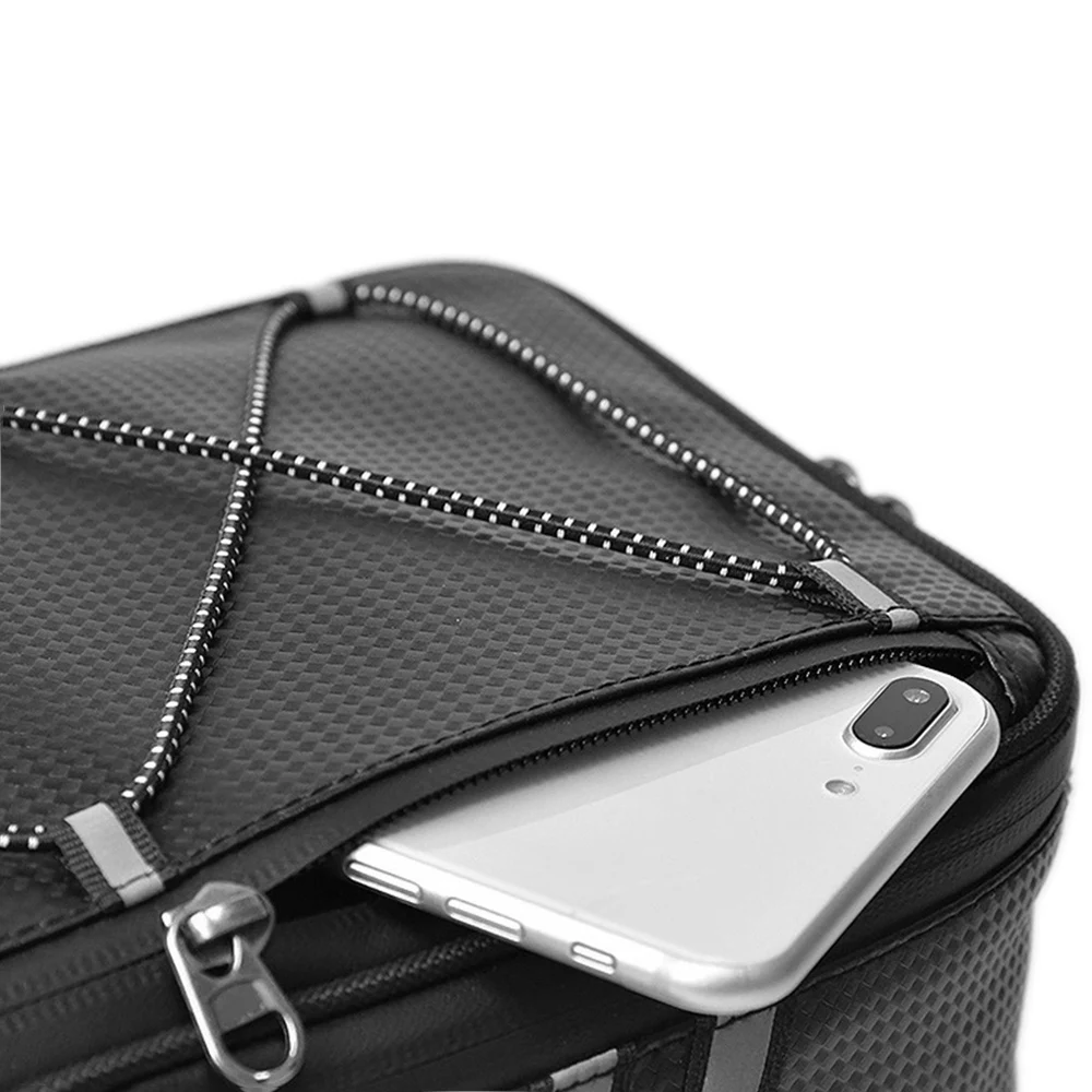 Sac de vélo 7L sur fond blanc, vue de face