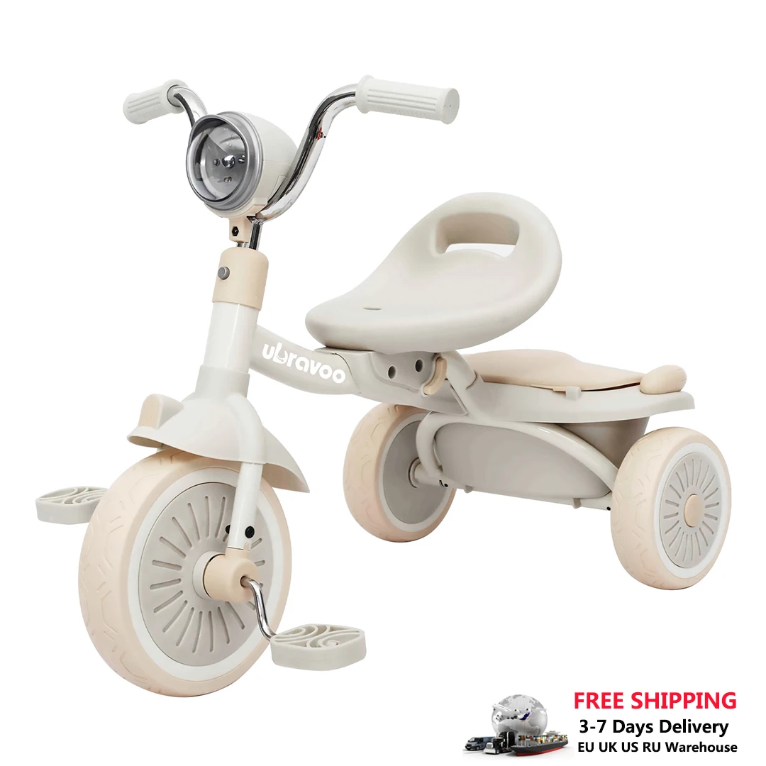 Tricycle enfant UBRAVOO pliable et compact