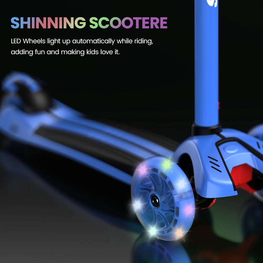 Trottinette Sejoy pliée pour un rangement facile