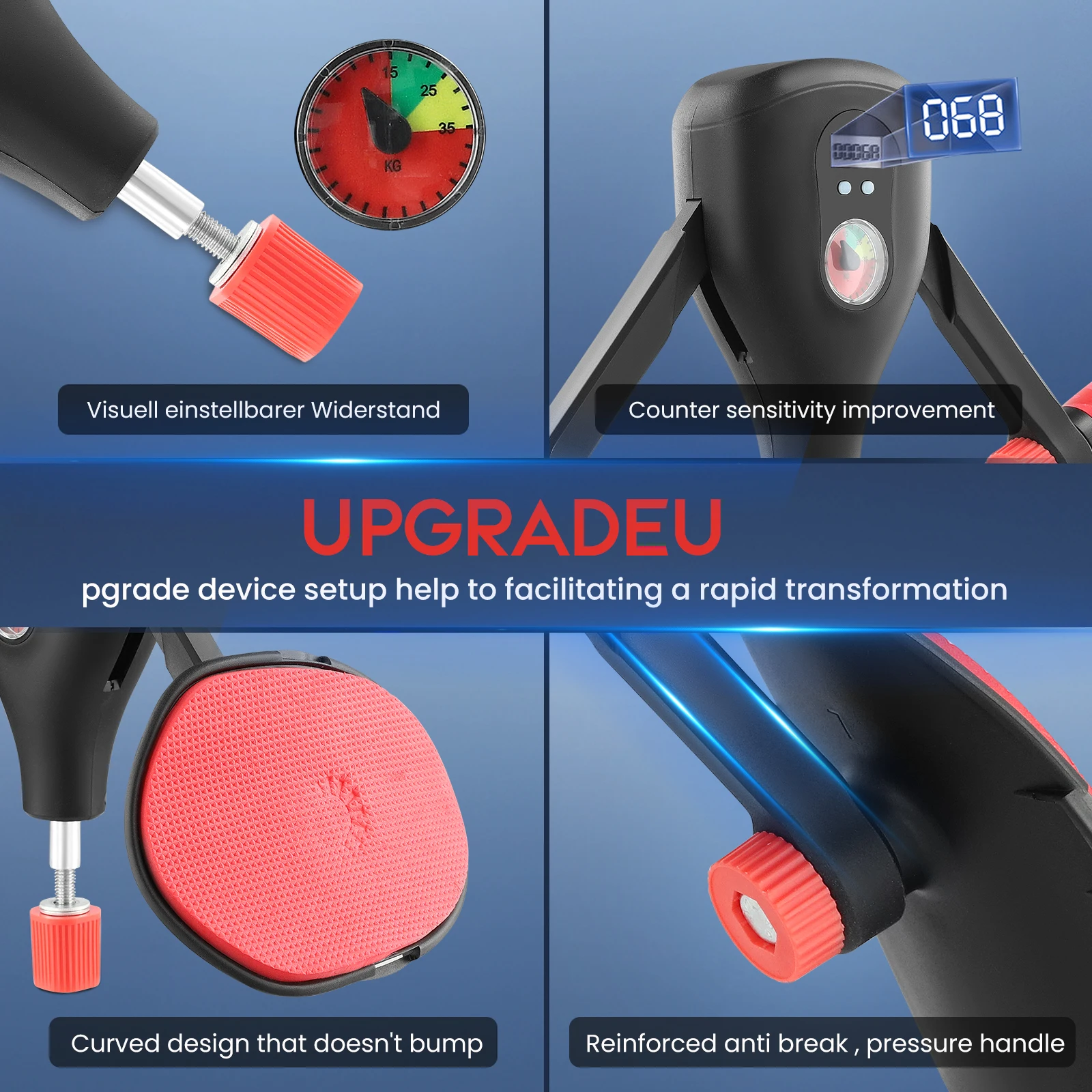 Molette d'ajustement de résistance de l'appareil de Kegel