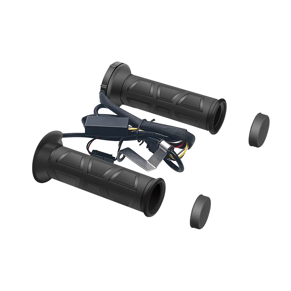 Installation facile des poignées chauffantes de moto sur un guidon de 22mm