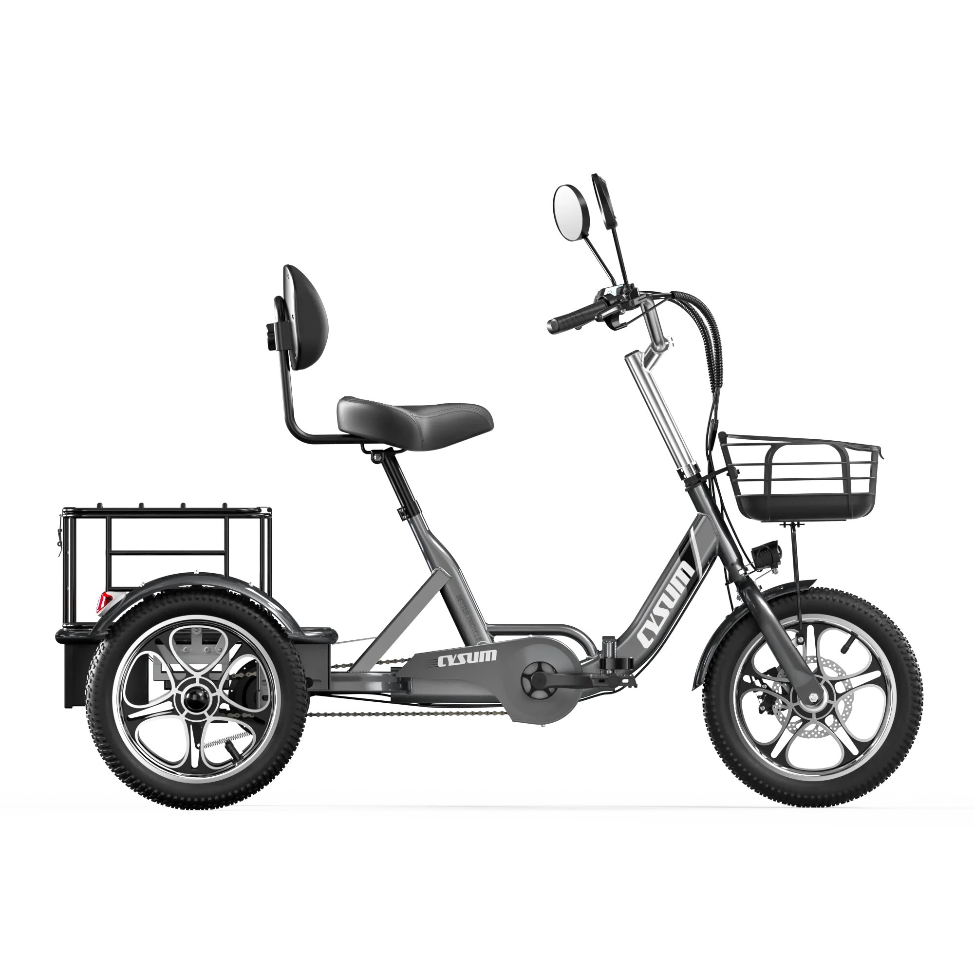 Tricycle électrique CYSUM T1 Pro en ville