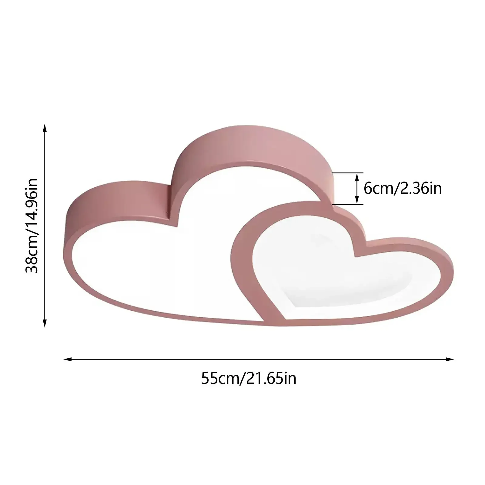 Télécommande du plafonnier LED pour régler l'intensité lumineuse