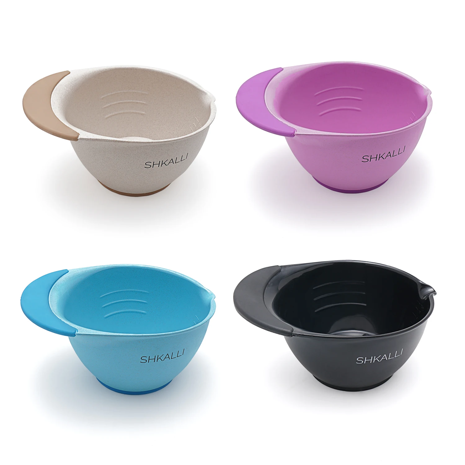 Bec verseur précis du bol de coloration