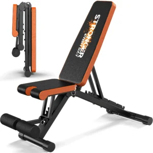 Banc Musculation Pliable & Réglable – Entraînement Maison 400kg — photo 7