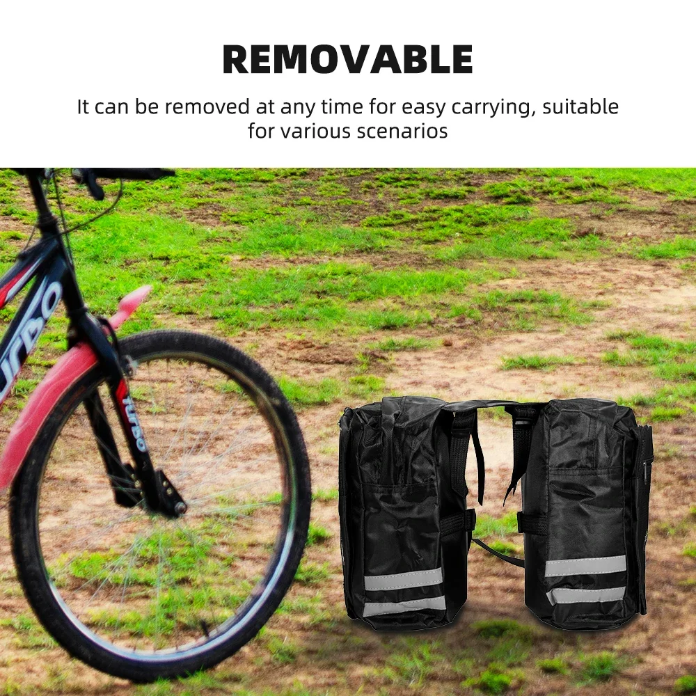 Système de fixation simple et sécurisé pour porte-bagages de vélo