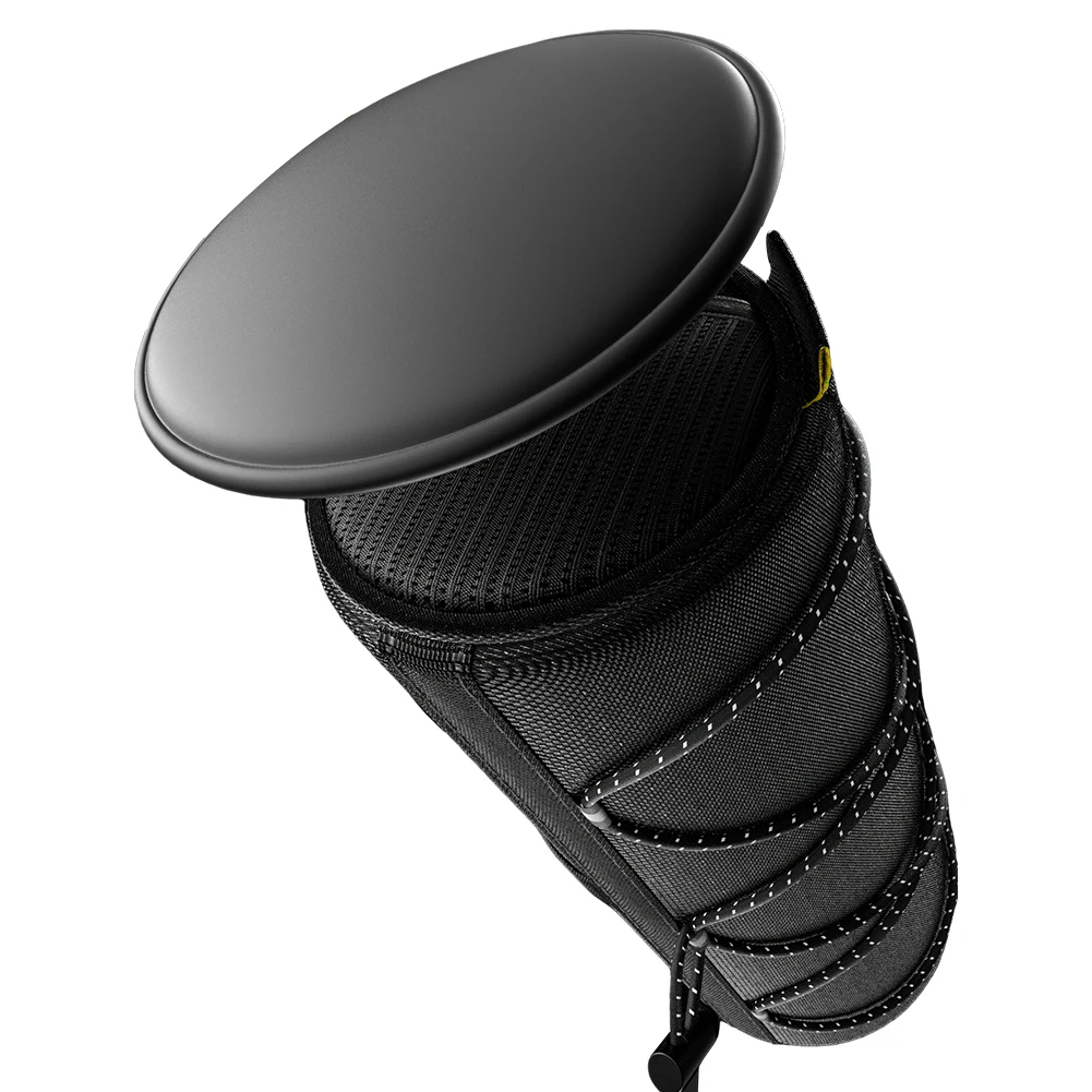 Sacoche vélo VTT noire sur cadre