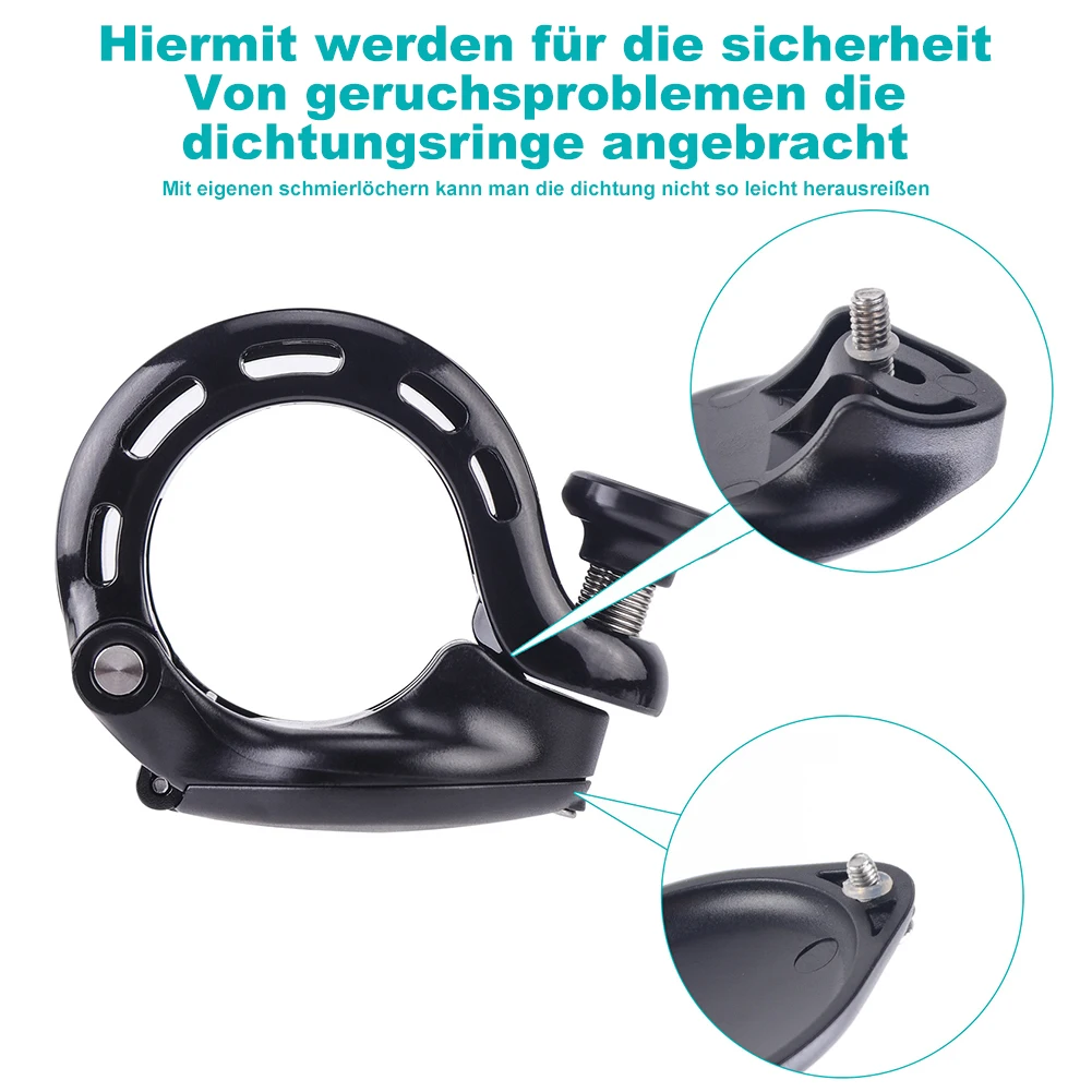 Fixation universelle de la sonnette de vélo