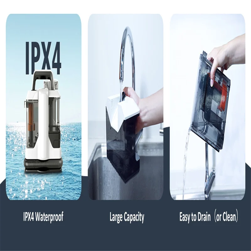 Utilisation du nettoyeur de taches sur un tapis