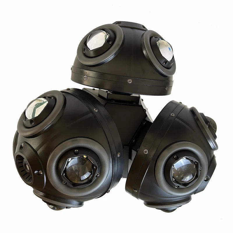 Effet de lumière football avec mouvement de tête mobile