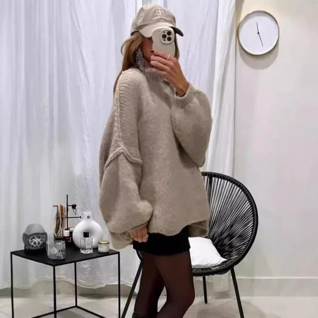 Pull femme décontracté pour l'automne-hiver