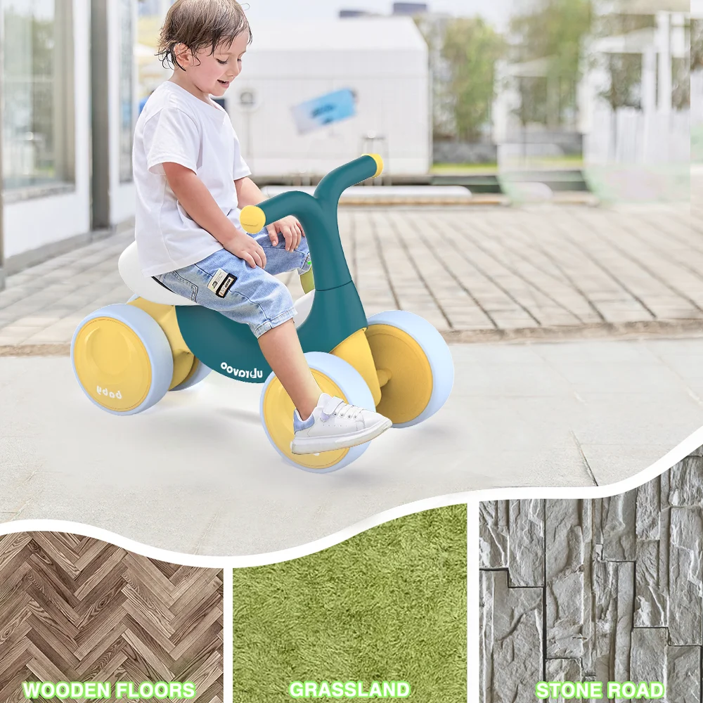 Cadeau d'anniversaire idéal : draisienne sans pédale pour motricité bébé