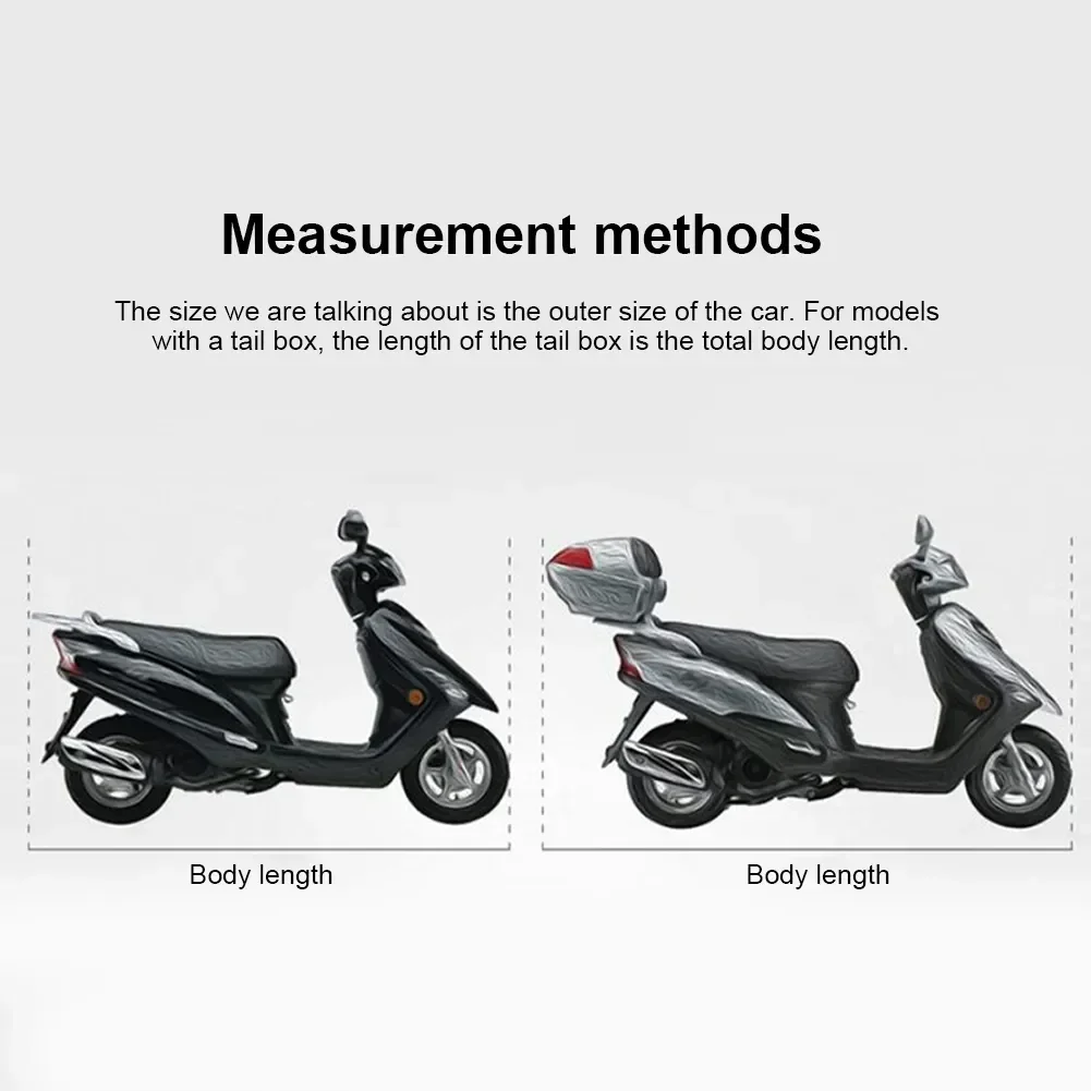 Housse moto avec bandes élastiques pour un maintien parfait