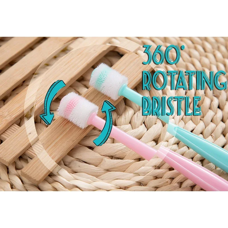 Brosse à dents pour animaux avec emballage individuel