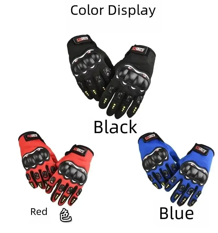Gants moto vracado avec détails de fabrication