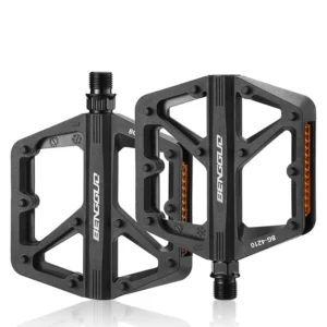 Ultralight Nylon Bike Pedals - DU Bearings, Reflectors & Pins — photo 4