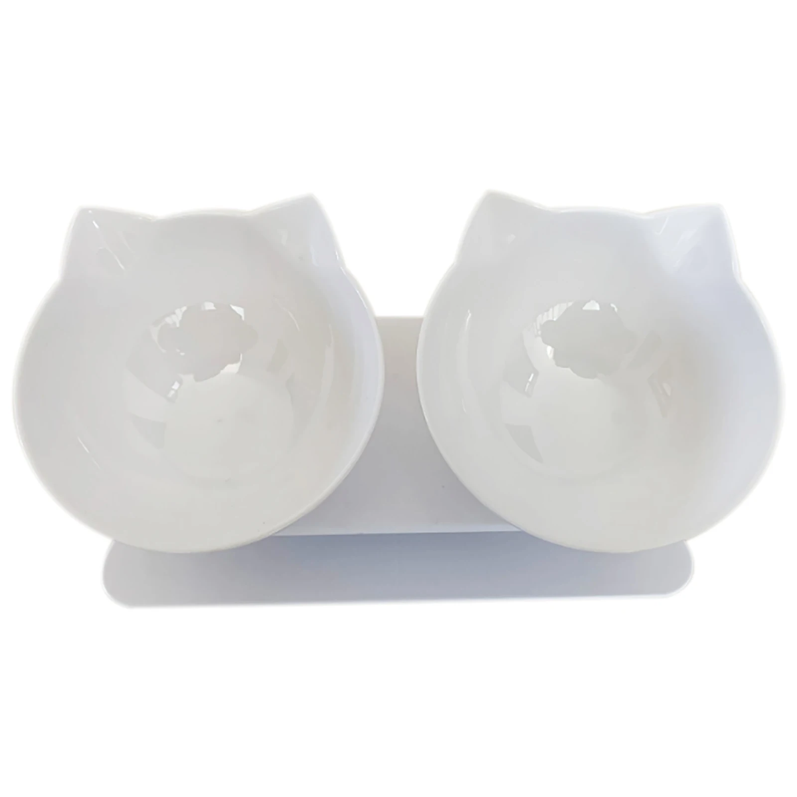 Bols antidérapants en forme d'oreilles de chat pour animaux