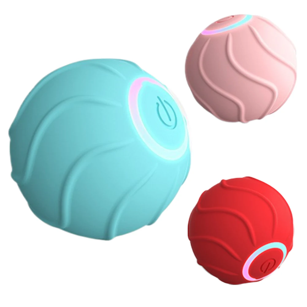 Balle interactive pour chat roulant automatiquement