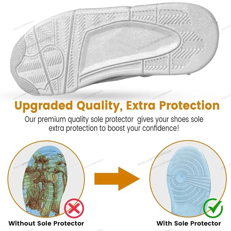 Détail de la texture antidérapante du protecteur de semelle