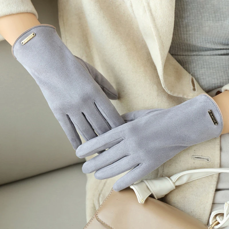 Moufles retournables femme avec doigts exposés