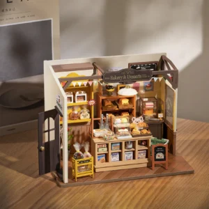 Maquette Bois 3D Miniature Rolife – Boulangerie Becka DIY Enfant — photo 2