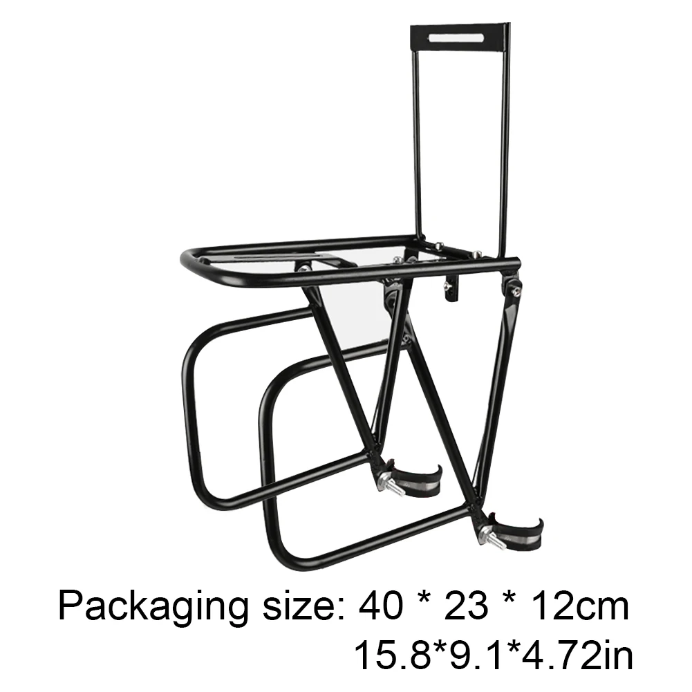 Exemple d'utilisation du porte-bagages avec un sac à vélo
