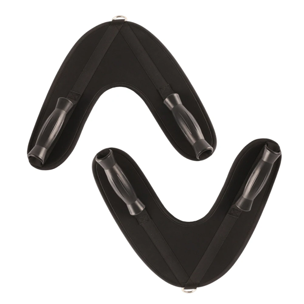 PoignƩes ergonomiques du harnais de musculation