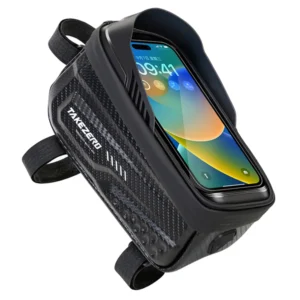 Sacoche Vélo Téléphone Tactile 7.4″ – Fixation Cadre Avant — photo 8