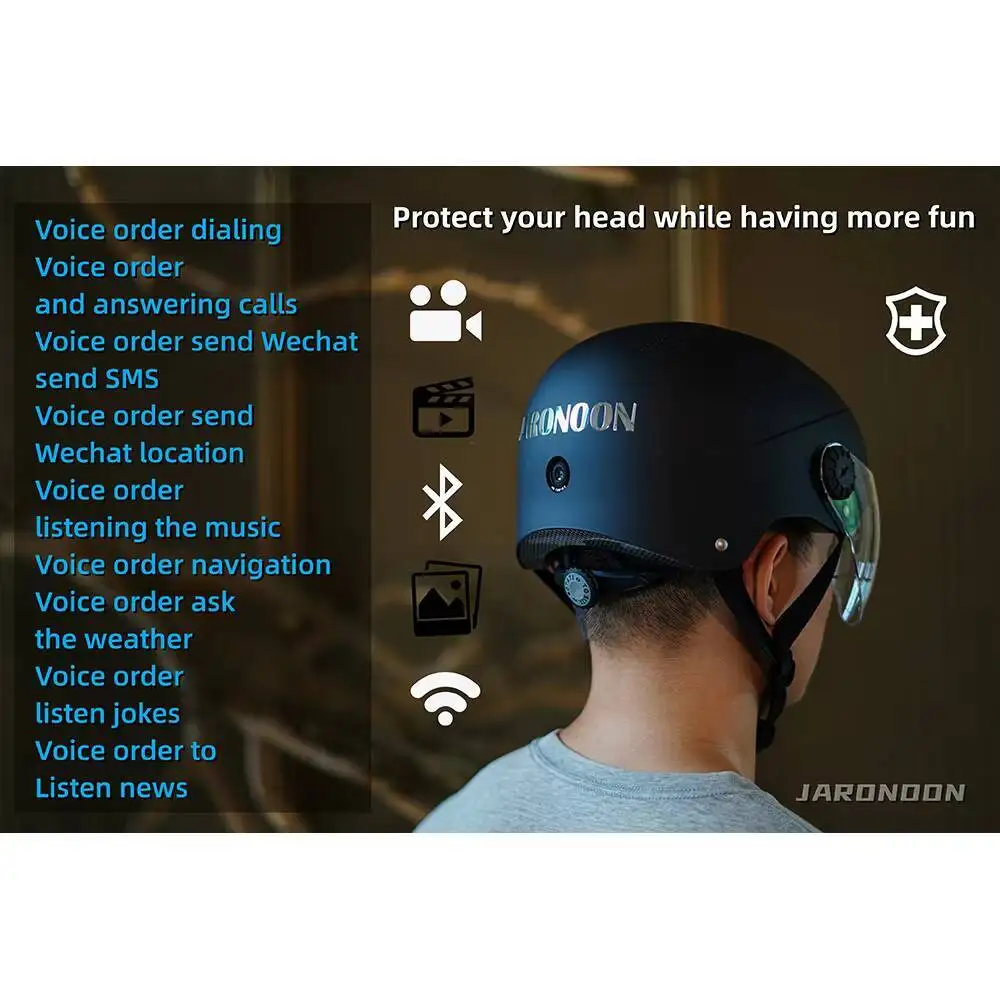 Détail de la lumière arrière LED du casque de vélo