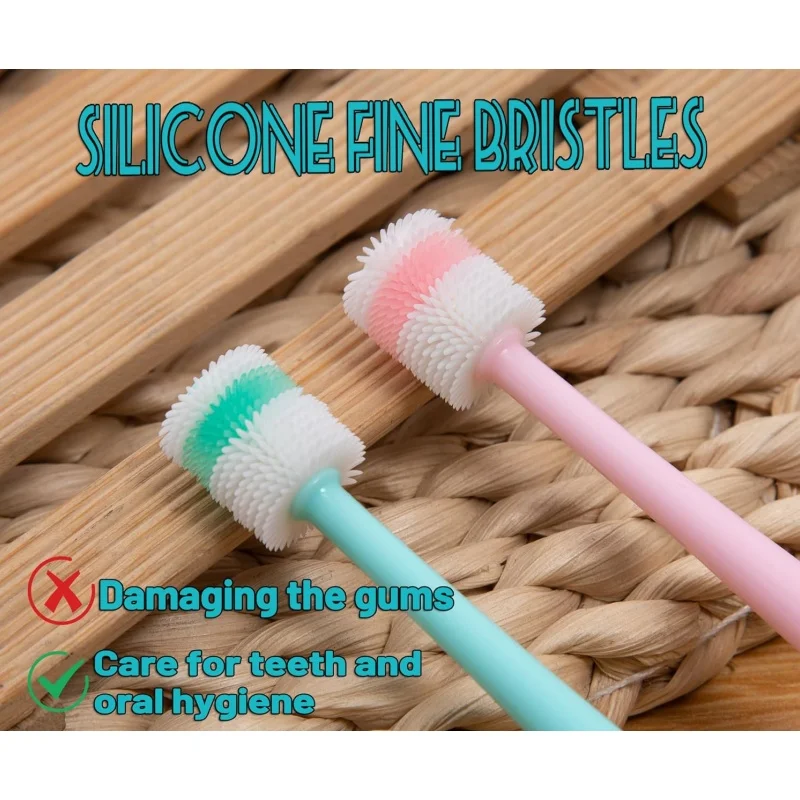 Nettoyage des dents d'un chien avec la brosse 360